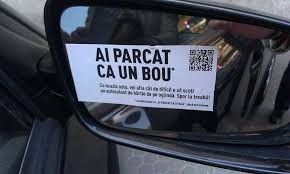 Campania „Ai parcat ca un bou!” primeste sprijin de la Politie